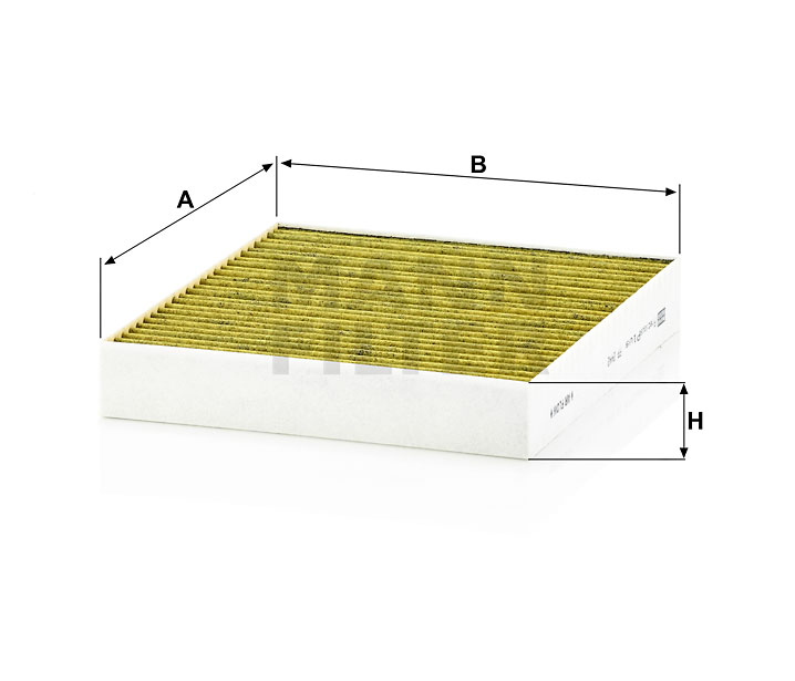 FP 2442 Innenraumfilterelement (FreciousPlus)