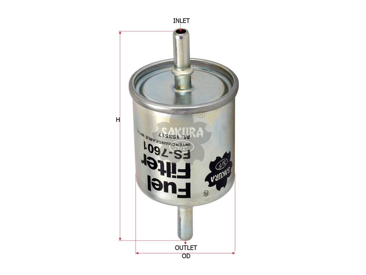FS-7601 fuel filter element