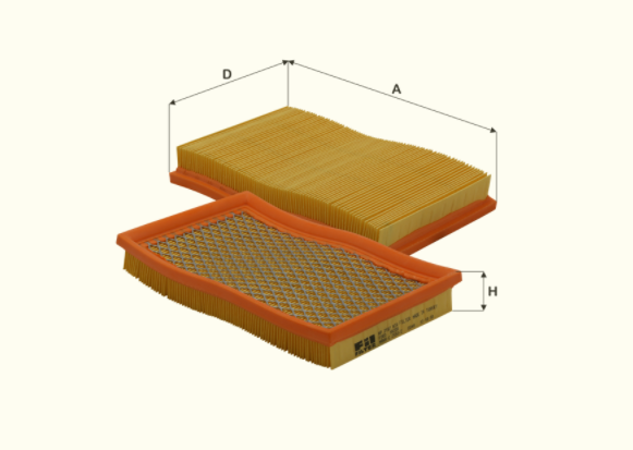 HP2187 air filter element