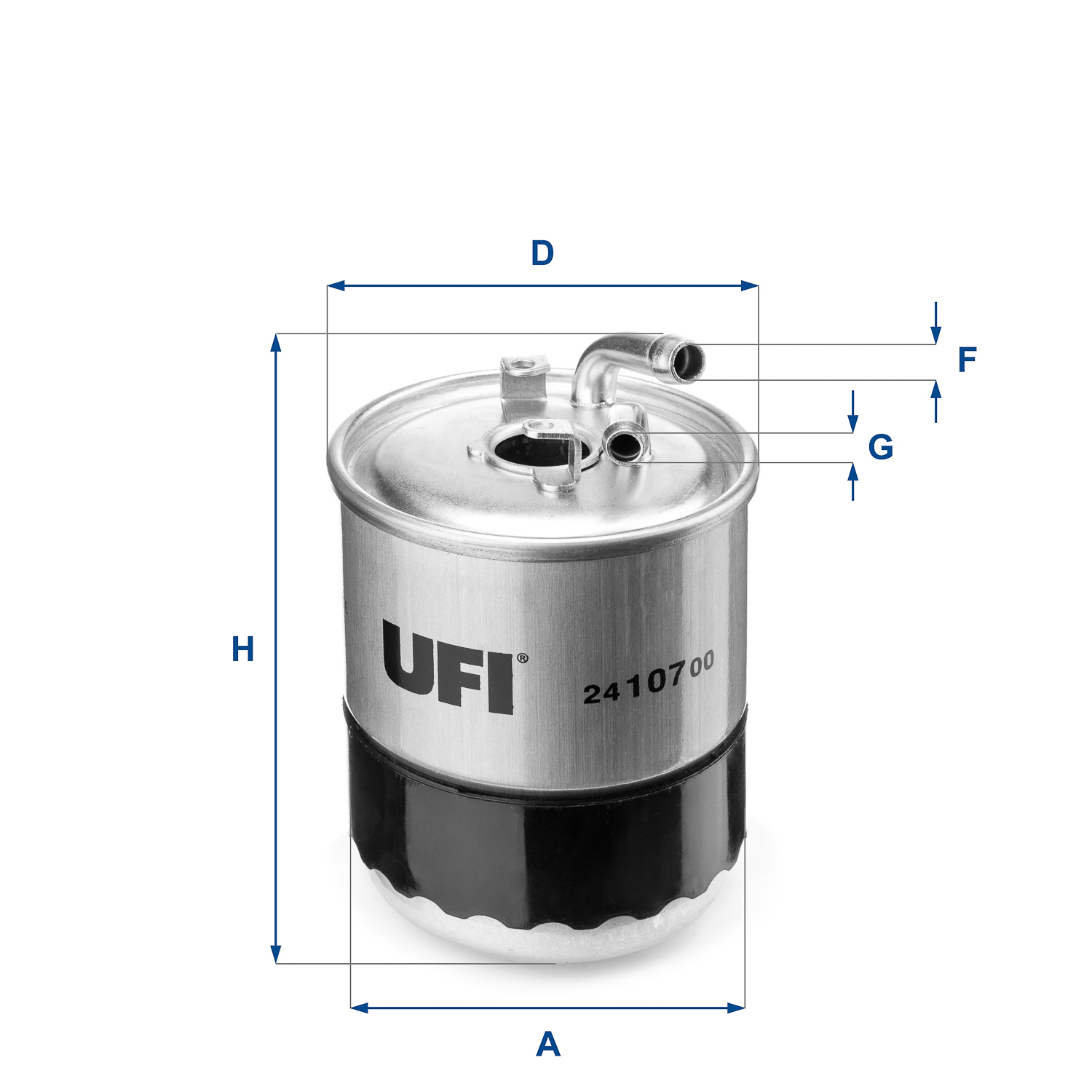 24.107.00 Kraftstoff-Leitungsfilter Inline