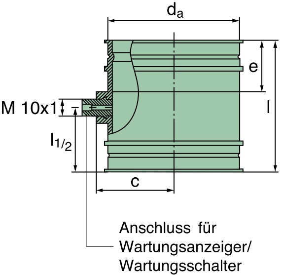 39 300 27 979 Verbindungsstutzen 70 x 75mm (TPE)