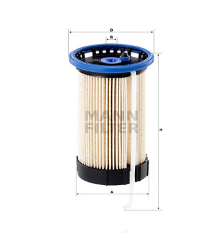 PU 7019 fuel filter element