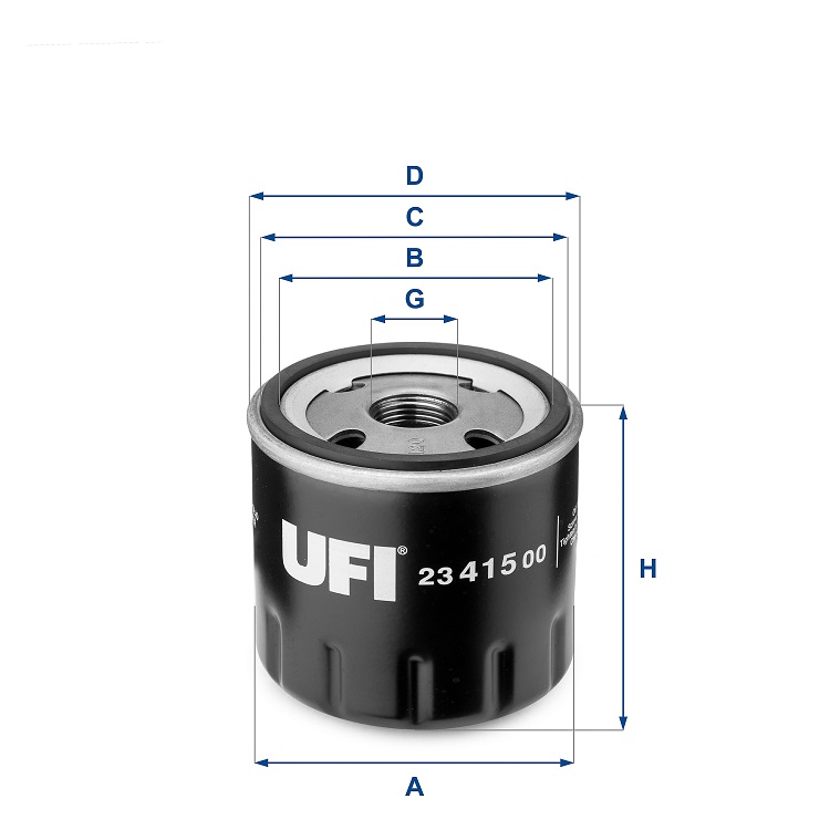 23.415.00 oil filter spin-on