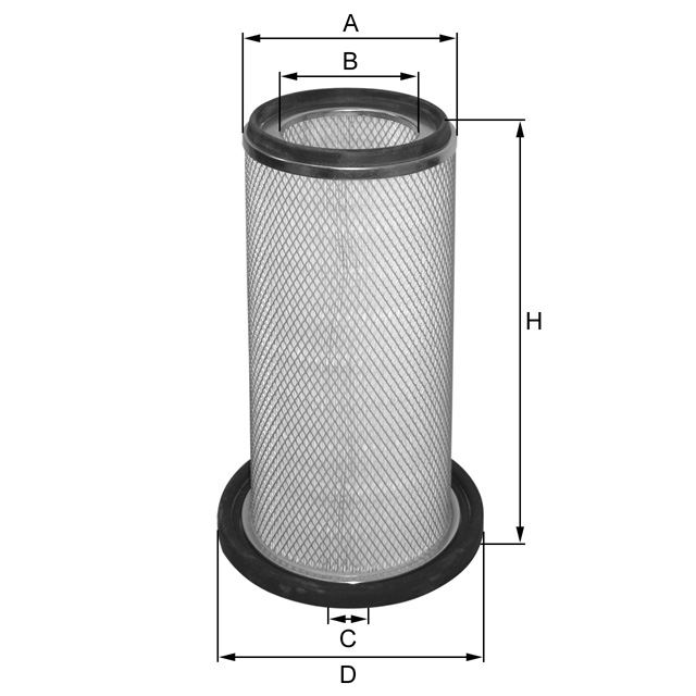 HP4085 air filter element