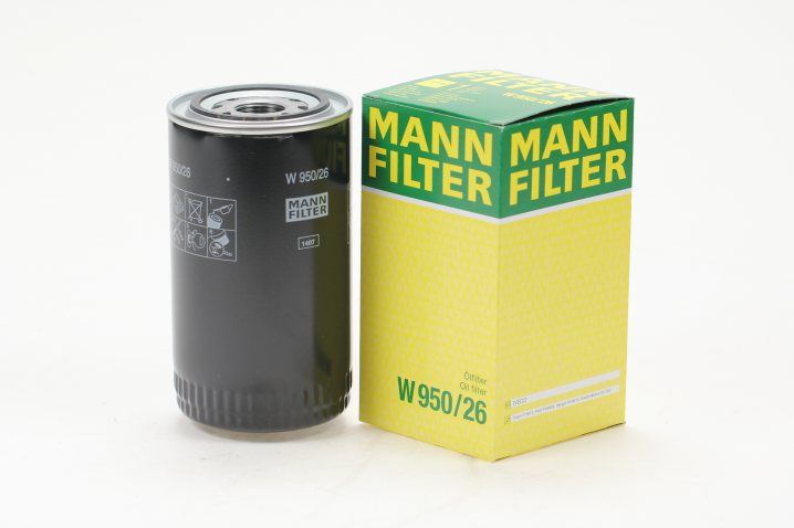 W 950/26 oil filter (spin-on)