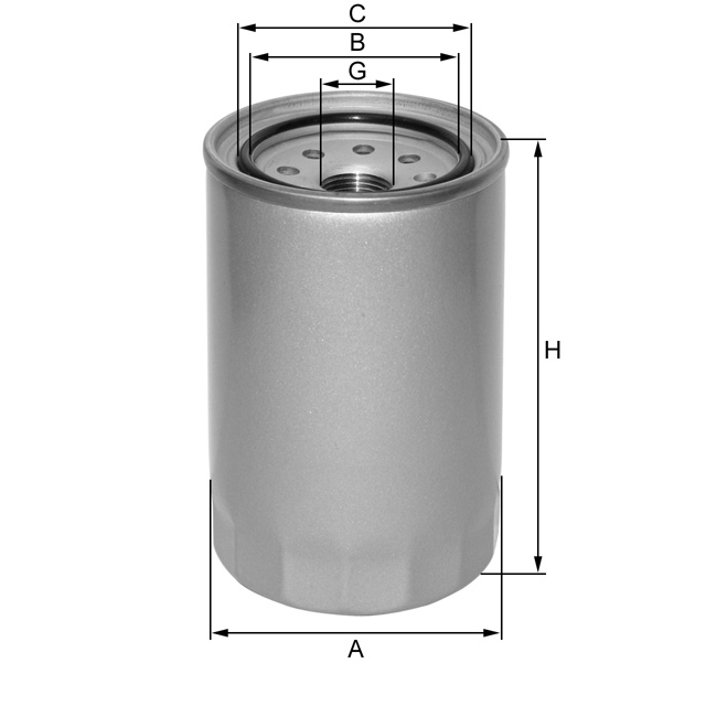 ZP585 oil filter (spin-on)
