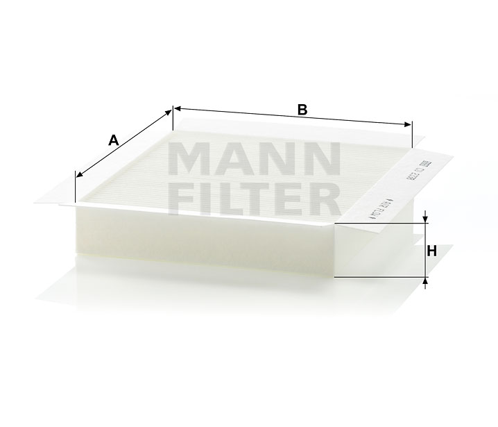 CU 2338 cabin air filter element