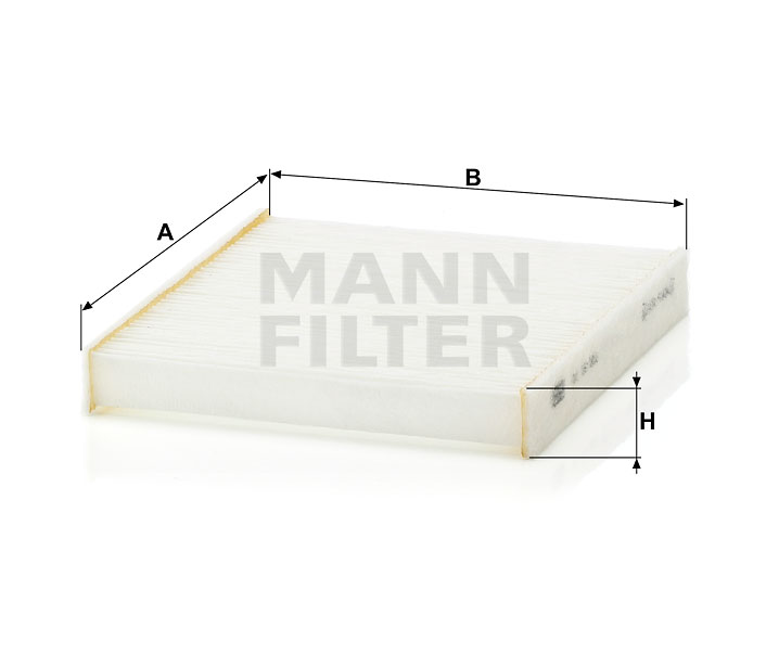 CU 16 001 cabin air filter element