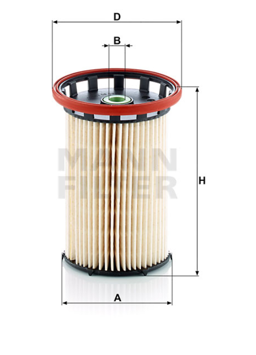 Kraftstofffilter Feinstfiltrierung 5µm 1 1/2IG für Diesel, Heizöl 160  l/min.