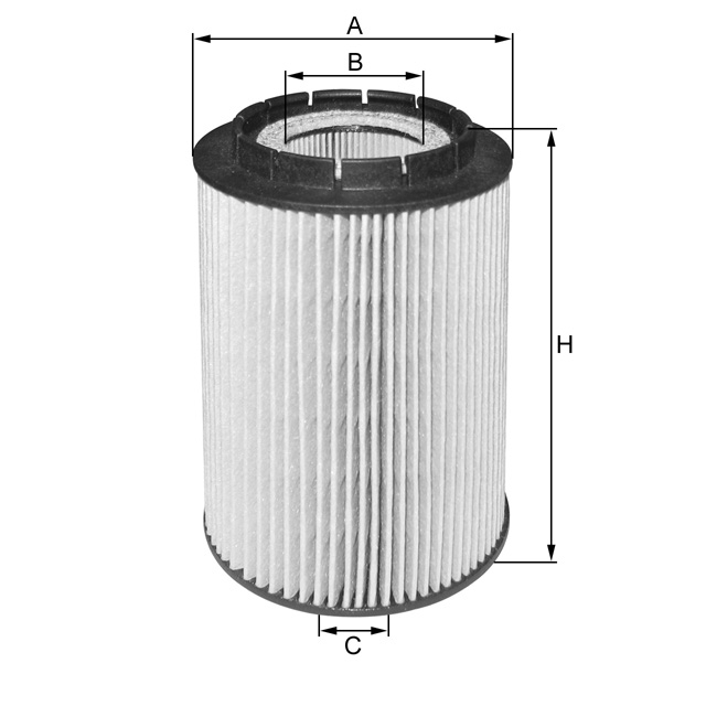 MLE1444 oil filter (element)