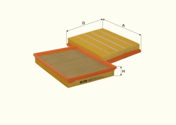 HP2164A air filter element