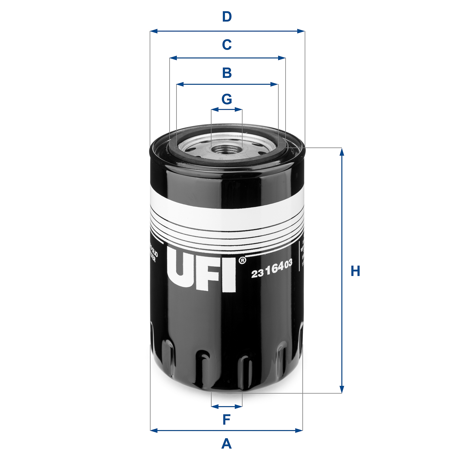 23.164.03 Ölfilter SpinOn