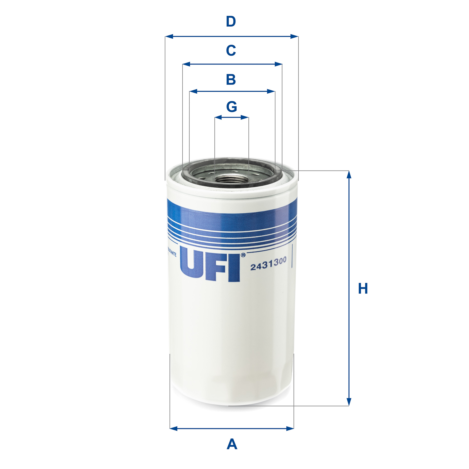 24.313.00 Kraftstofffilter SpinOn