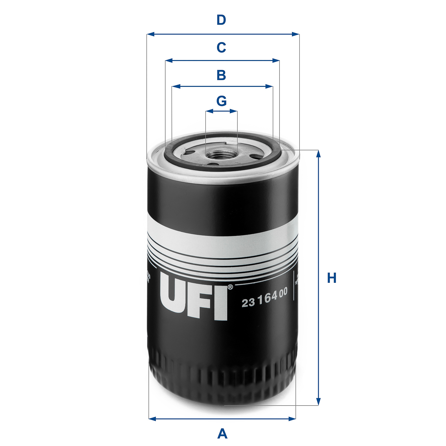 23.164.00 Ölfilter SpinOn