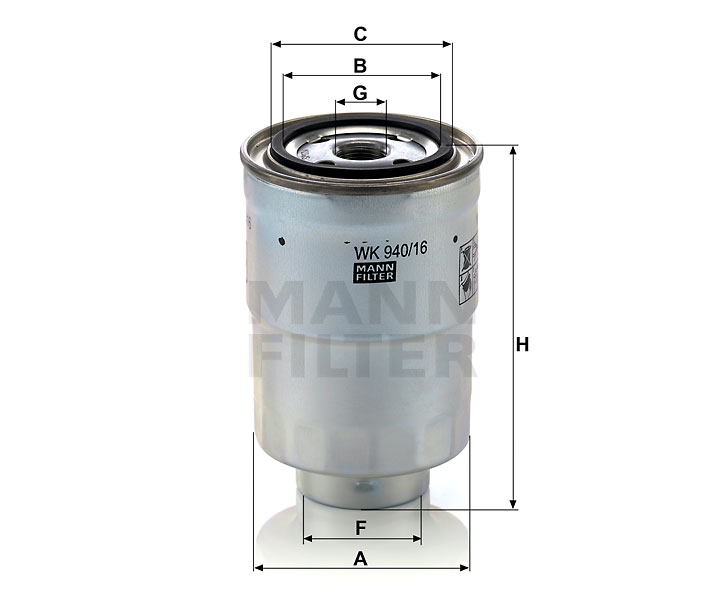 WK 940/16 x fuel filter