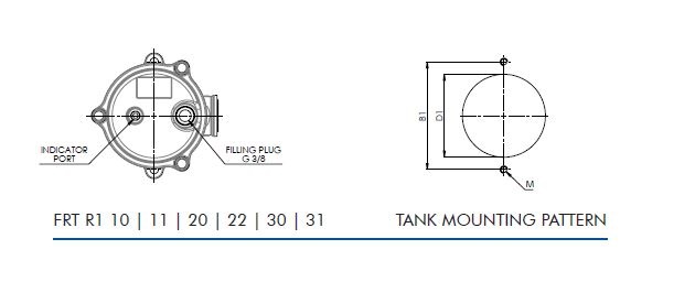 FRTR110C25BBB30C000S0 in-line filter (return line)