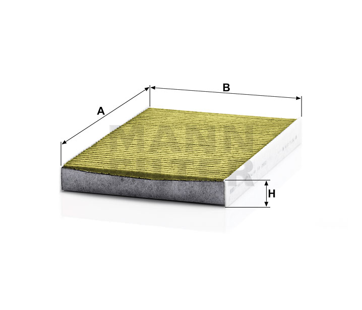 FP 2952 cabin air filter element (FreciousPlus)