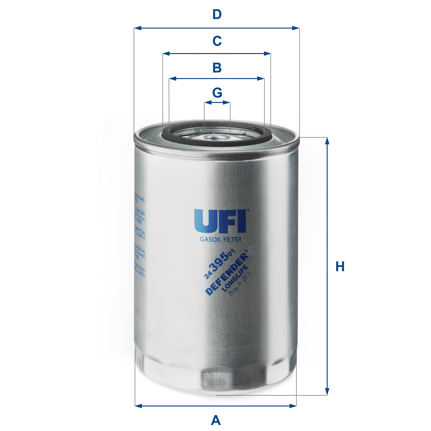 24.395.01 Kraftstofffilter SpinOn