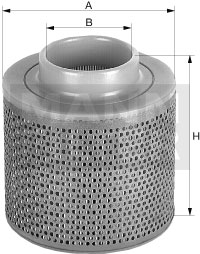 C 20 161 air filter element