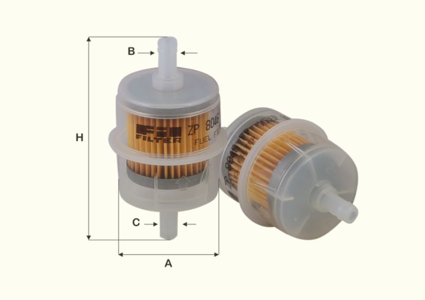 ZP8046FP fuel filter in-line