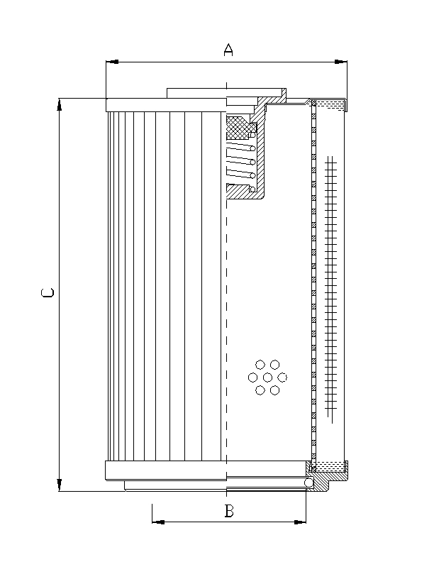 RLR41E10B Filterelement für Rücklauffilter