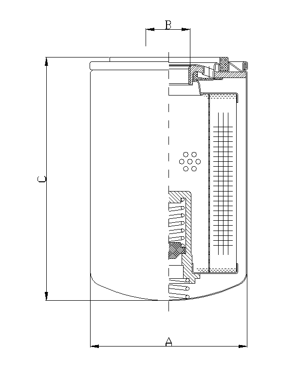 A220C10BM hydraulic filter spin-on