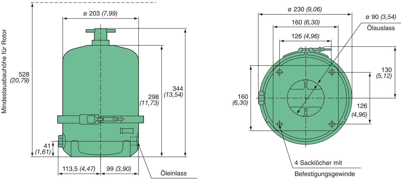 FM 200-21 centrifuge (oil cleaner)