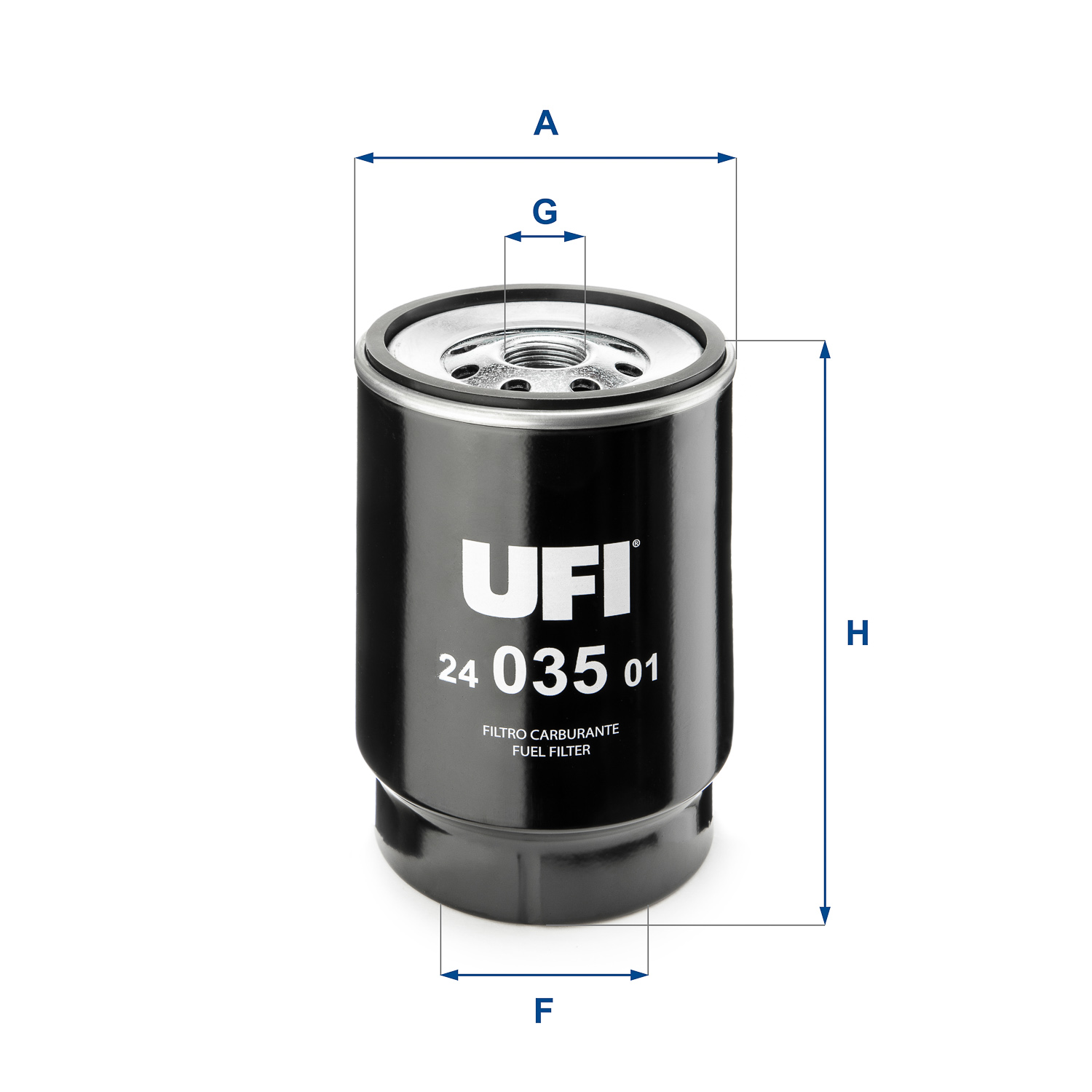 24.035.01 fuel filter spin-on