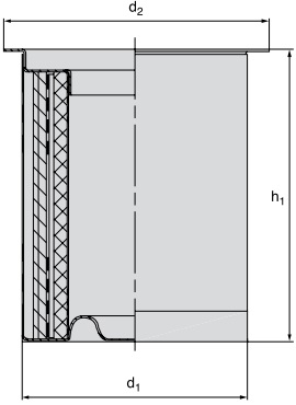 LE 66 002 x air/oil separator element