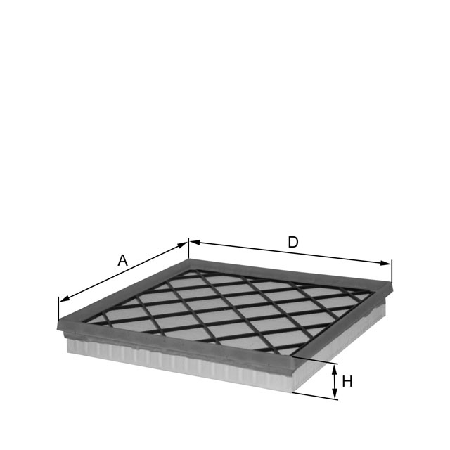 HP2324A Luftfilterelement