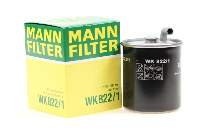 WK 822/1 fuel filter in-line