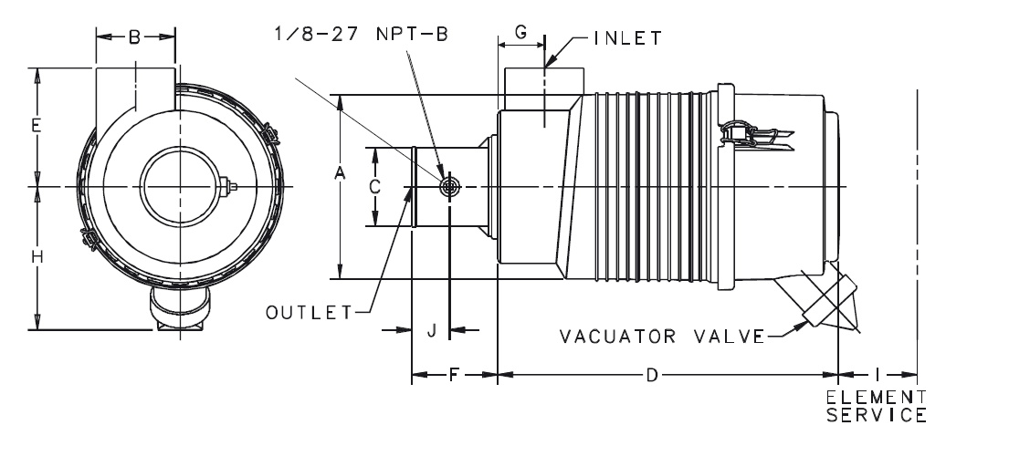G065432 Luftfilter (RadialSeal FPG)