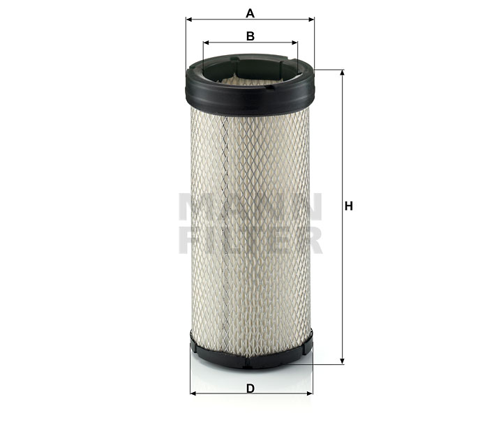 CF 1574 air filter element (secondary)