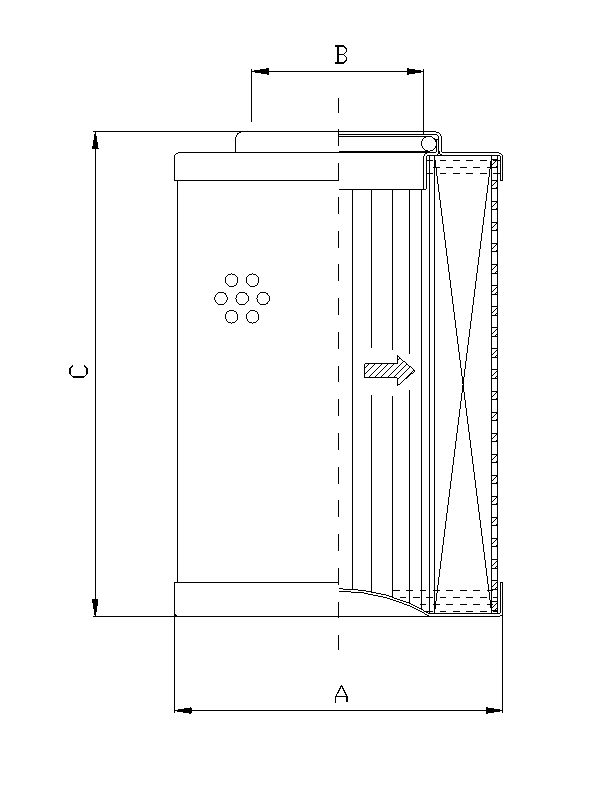 WG276 Hydraulic filter element