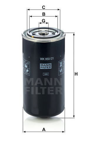 WK 950/21 fuel filter