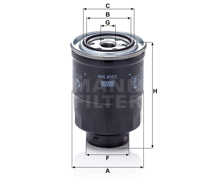 WK 8052 z fuel filter