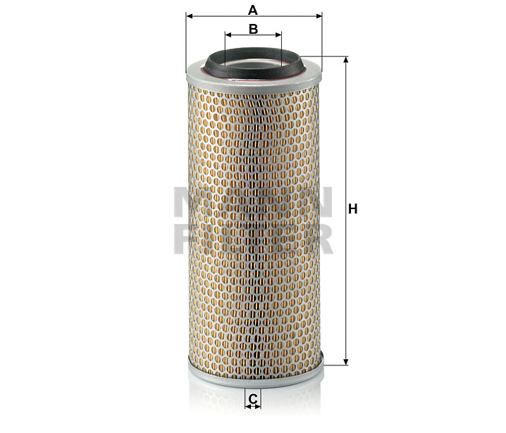 C 15 165/3 air filter element