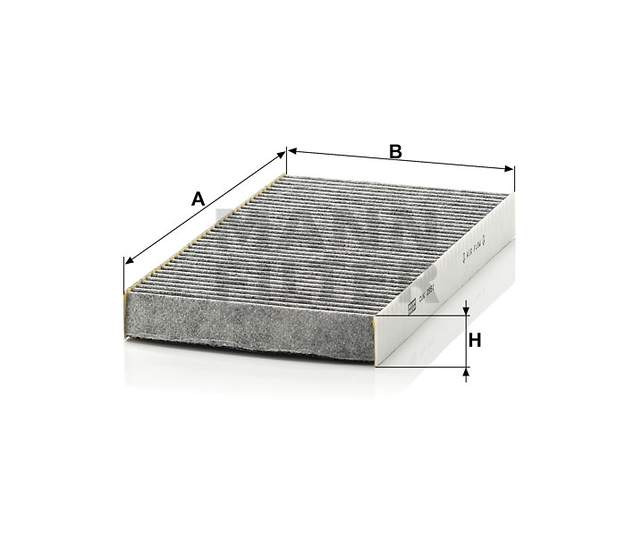 CUK 2951 cabin air filter (activated carbon)