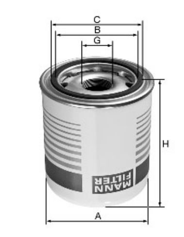 TB 1394/16 x air dryer box spin-on