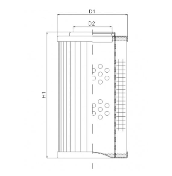 D132G06A Hydraulikfilterelement (Druckfilter)