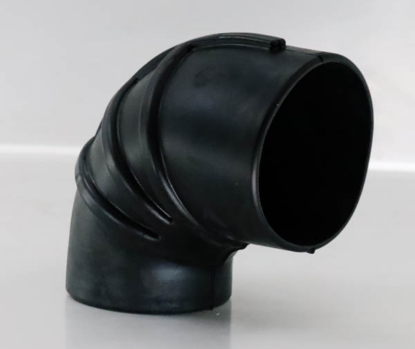 P143895 Reduzierstutzen 90°, 151,1/127mm (Gummi)