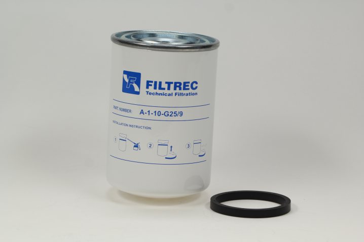 A110G25/9 oil filter (spin-on)