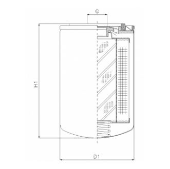 A105G03 Wechselfilter SpinOn