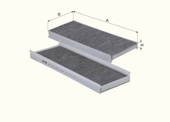 HCK7041 cabin air filter element