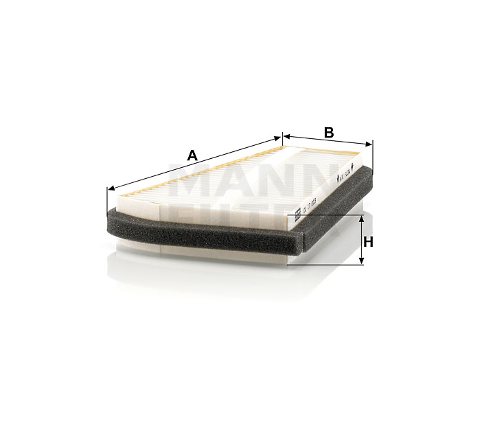 CU 17 003 cabin air filter element