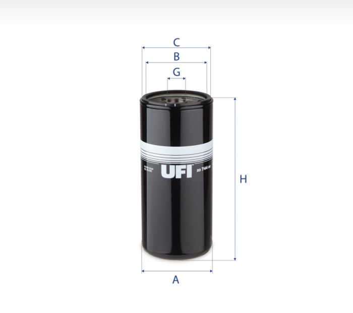 23.744.00 oil filter spin-on