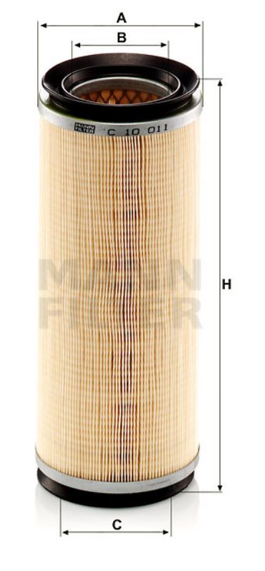 C 10 011 air filter element