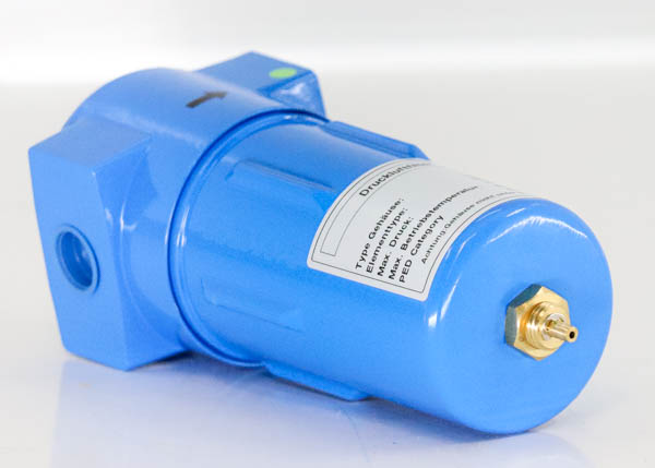 163858/AK Druckluftfilter G 1/2", PN16, Aktivkohle