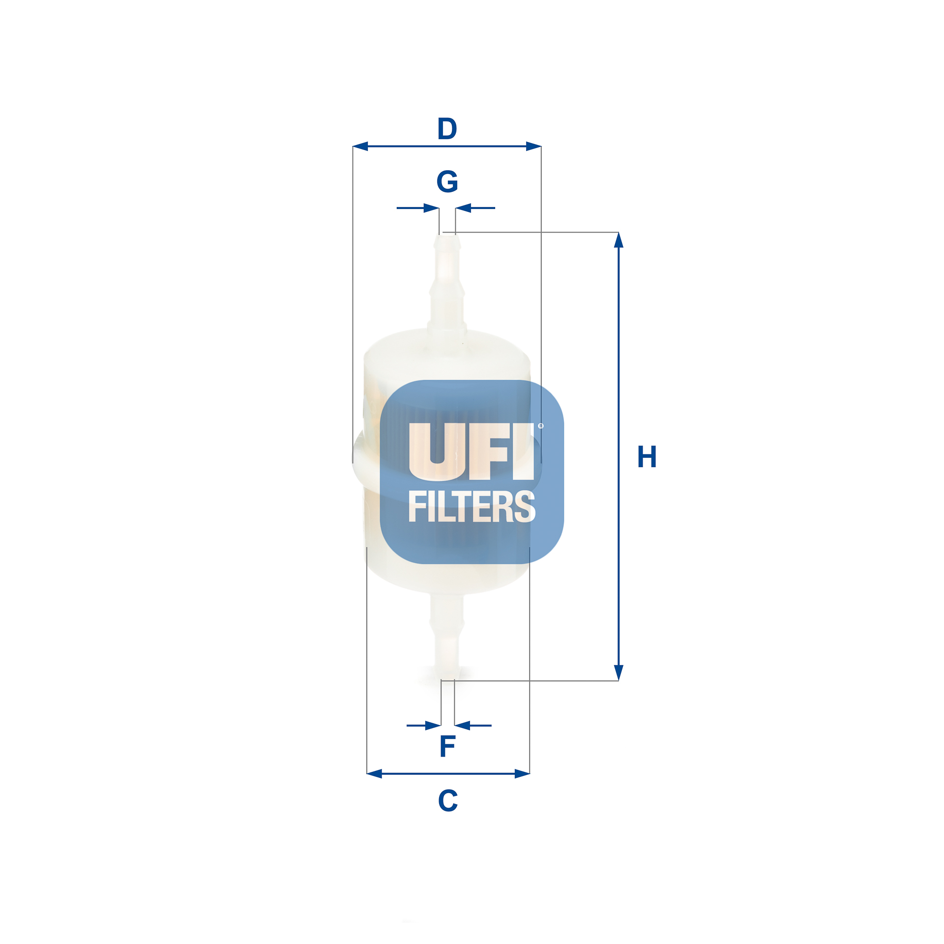 31.012.00 Kraftstoff-Leitungsfilter Inline