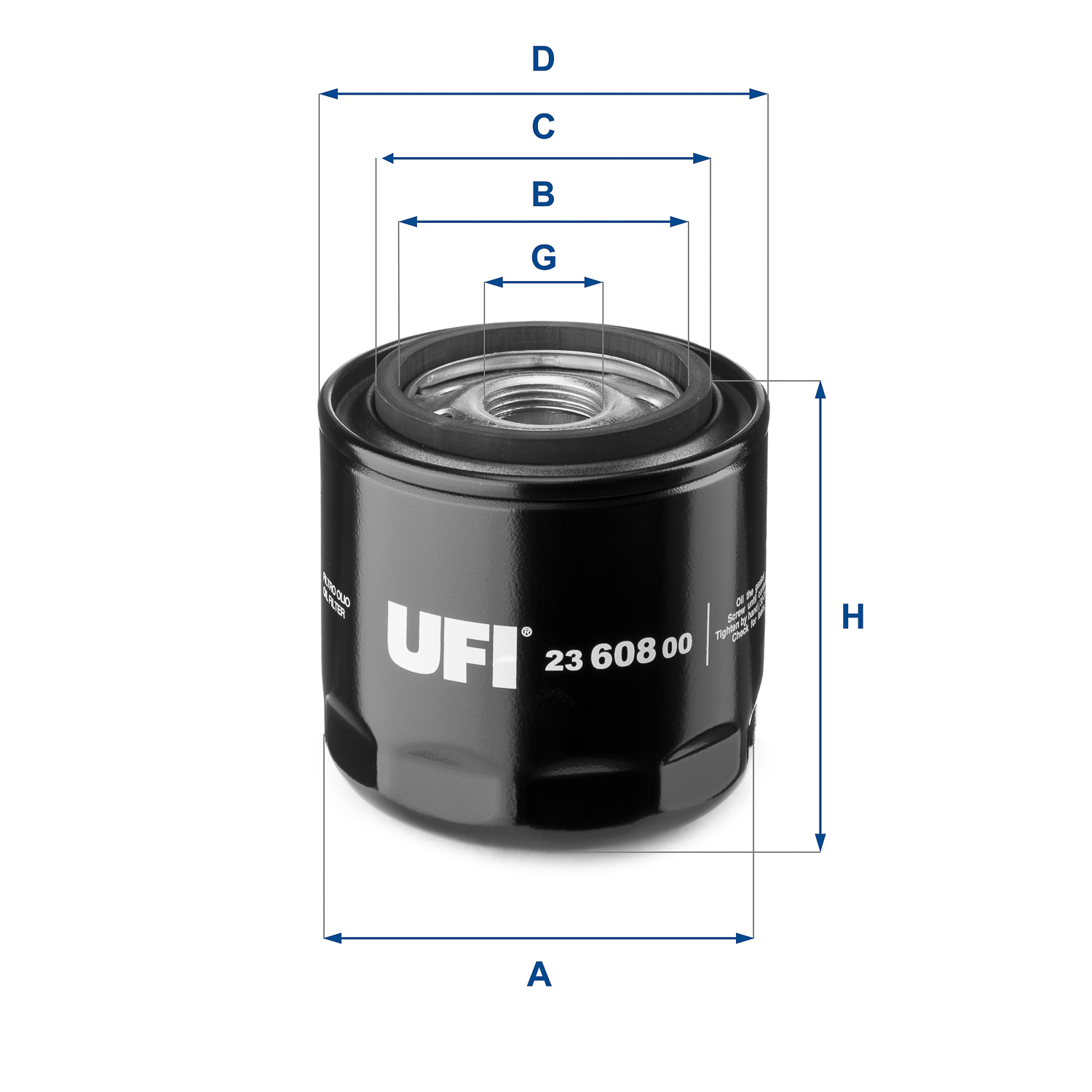 23.608.00 Ölfilter SpinOn
